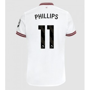 West Ham United Kalvin Phillips #11 Replika Udebanetrøje 2023-24 Kortærmet